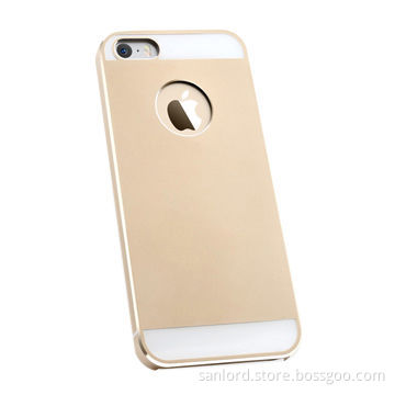 Durable Aluminium Alloy Cases for iPhone 5s with Logo Hole Design
